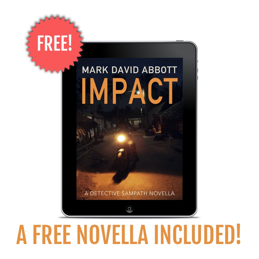 Image highlighting a free bonus ebook included with every purchase of vengeance